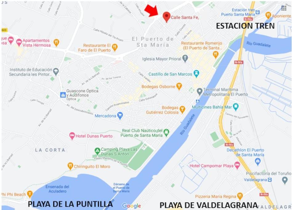 Willa P Casa Con Azotea Privada Y Centrica. Wifi+Netflix El Puerto de Santa María Zewnętrze zdjęcie